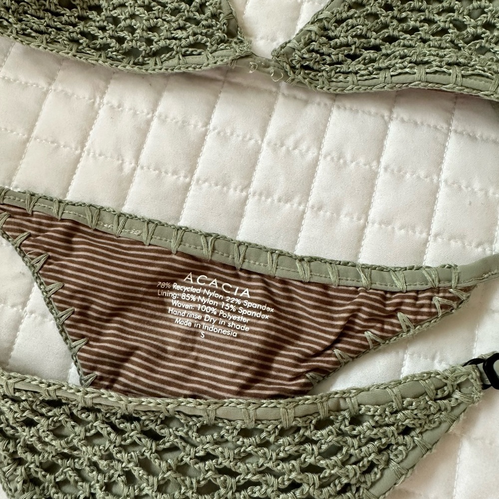 Acacia Swimwear Crocheted bikini